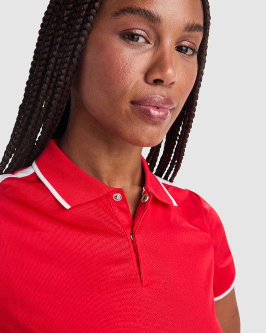 Polo técnico TAMIL WOMAN, personalización a medida en Gráficas Hugo
