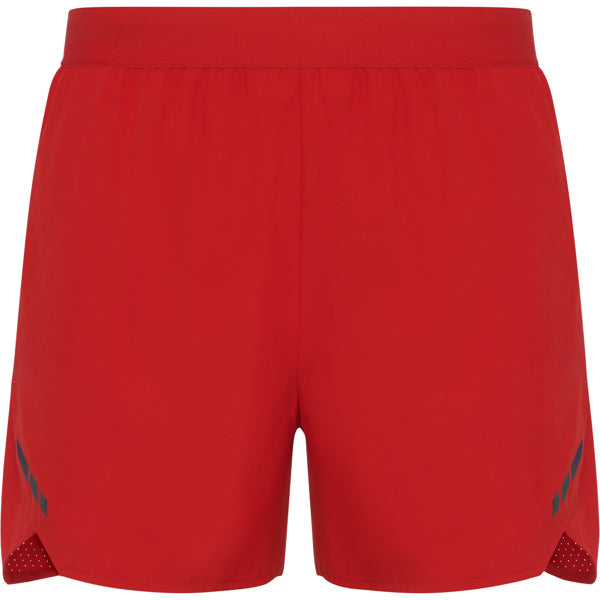 Bermuda THEMA en color rojo — estampación y bordado de tu diseño
