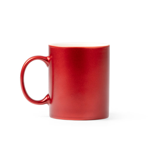 Taza MARTY en color rojo, personalización a medida en Crea41