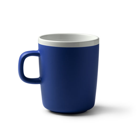 Taza CARTUX en color royal, personalización a medida en Gráficas Hugo