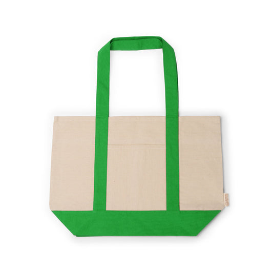 Bolsas PATY en color verde helecho, personalización a medida en Crea41