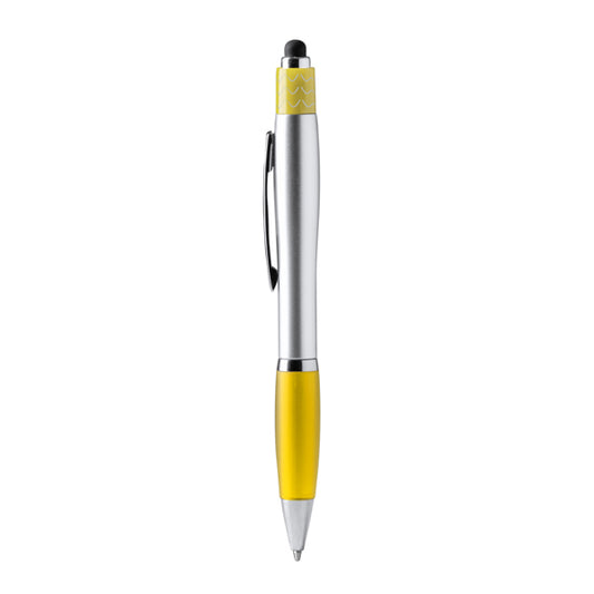 Bolígrafos FIDGET en color amarillo, personalización a medida en Crea41