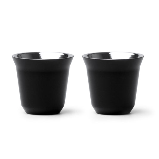 Vaso BOLUTO en color negro, personalización a medida en Gráficas Hugo