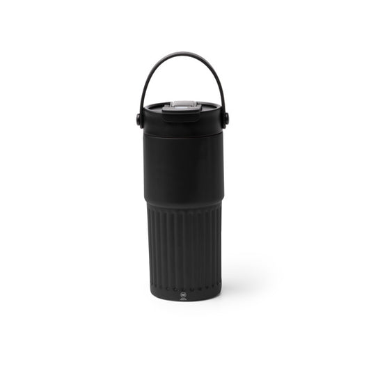 Vaso TUMBAT en color negro, personalización a medida en Gráficas Hugo