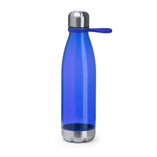Botella EDDO en color royal, personalización a medida en Gráficas Hugo