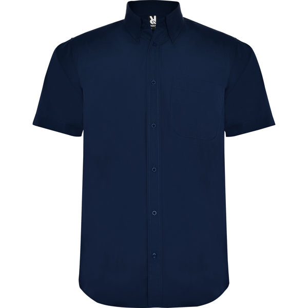 Camisa AIFOS en color marino, personalización a medida en Crea41