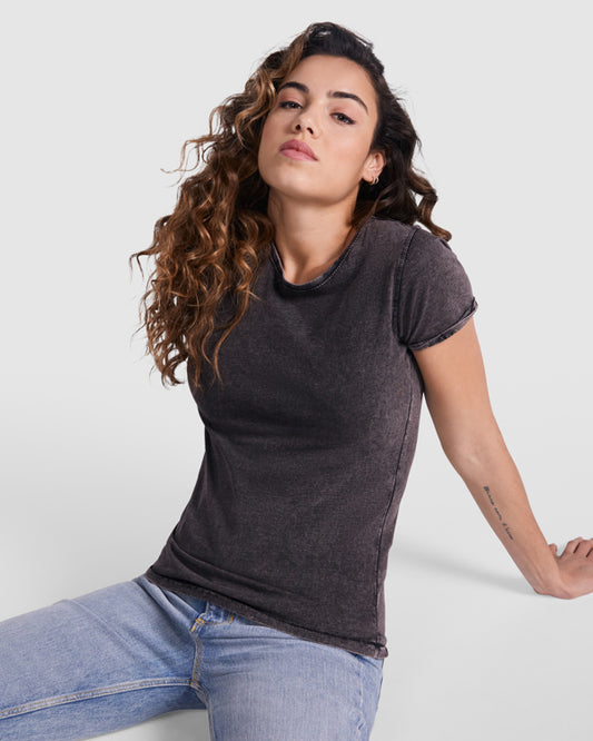 Camiseta manga corta HUSKY WOMAN, personalización a medida en Gráficas Hugo