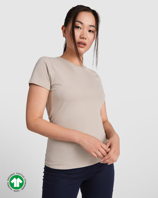 Camiseta manga corta GOLDEN WOMAN, personalización a medida en Gráficas Hugo