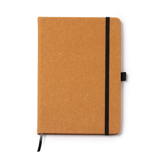 Libretas KORUM en color marron, personalización a medida en Gráficas Hugo