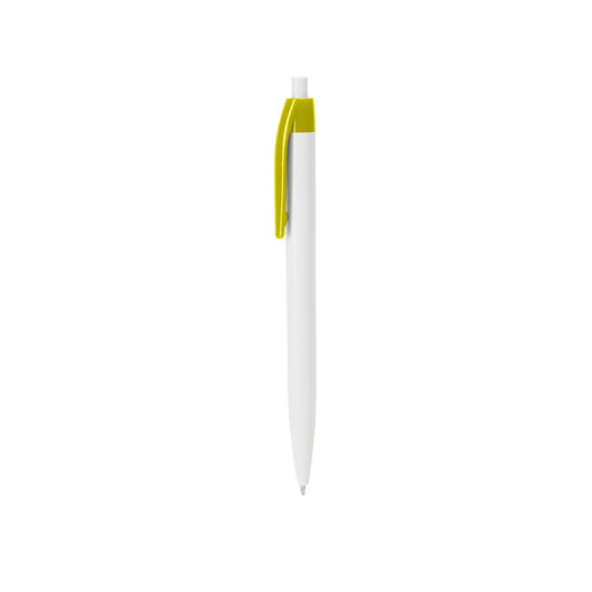 Bolígrafo HINDRES en color amarillo, personalización a medida en Crea41