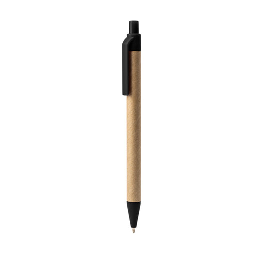 Bolígrafos ALDER en color negro, personalización a medida en Gráficas Hugo