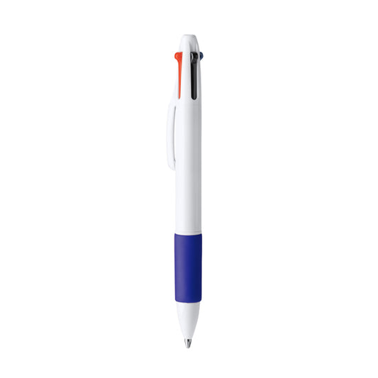 Bolígrafos KUNOY en color royal, personalización a medida en Gráficas Hugo