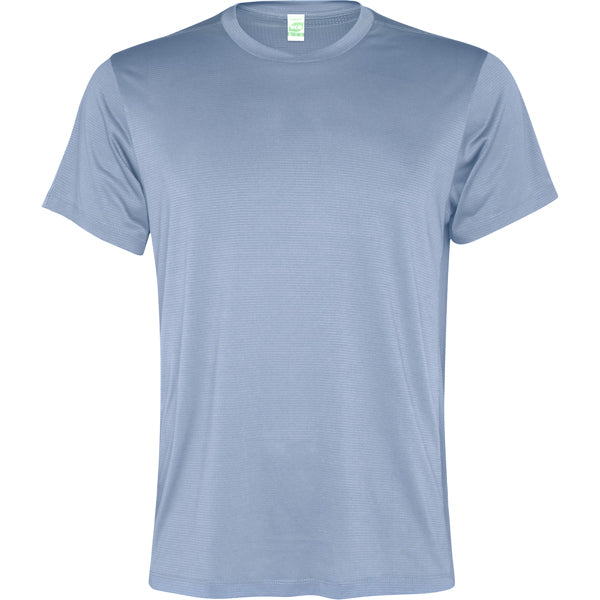 Camiseta técnica SLAM en color azul zen para personalizar con tu logo, nombre o foto