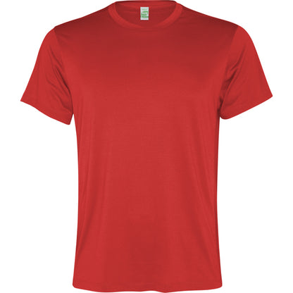 Camiseta técnica SLAM personalizable online — rojo, taller en Madrid