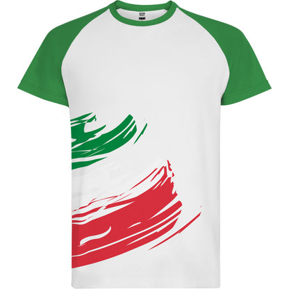 Camiseta técnica FORZA en color italia para personalizar con tu logo, nombre o foto