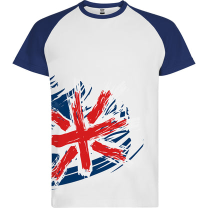 Camiseta técnica FORZA personalizable online — bandera reino unido, taller en Madrid
