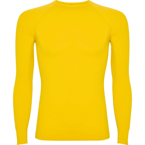 Camiseta PRIME en color amarillo — estampación y bordado de tu diseño