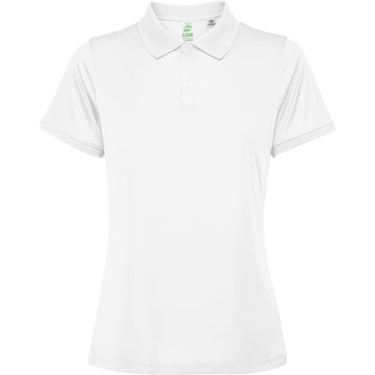 Polo técnico TORMO WOMAN personalizable online — blanco, taller en Madrid