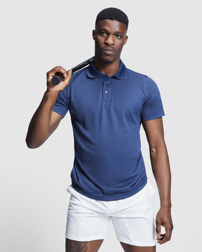 Polo técnico MONZHA para personalizar con tu logo, nombre o foto