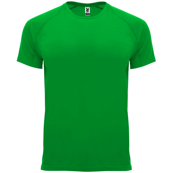 Camiseta técnica BAHRAIN personalizable online — verde helecho, taller en Madrid