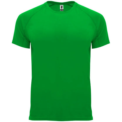 Camiseta técnica BAHRAIN personalizable online — verde helecho, taller en Madrid