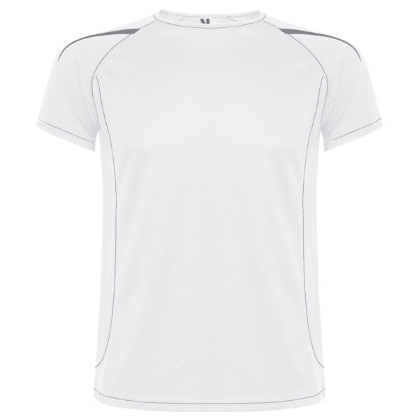 Camiseta técnica SEPANG en color blanco, personalización a medida en Crea41
