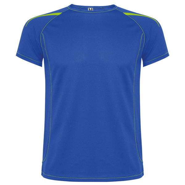 Camiseta técnica SEPANG personalizable online — royal, taller en Madrid