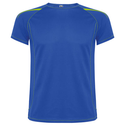 Camiseta técnica SEPANG personalizable online — royal, taller en Madrid