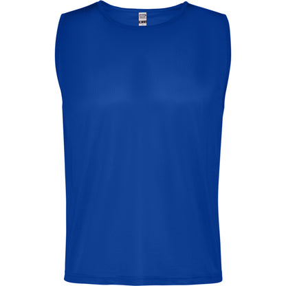Peto Deportivo ROMA en color royal para personalizar con tu logo, nombre o foto
