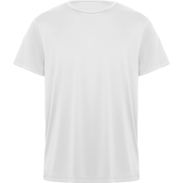 Camiseta técnica DAYTONA en color blanco — estampación y bordado de tu diseño