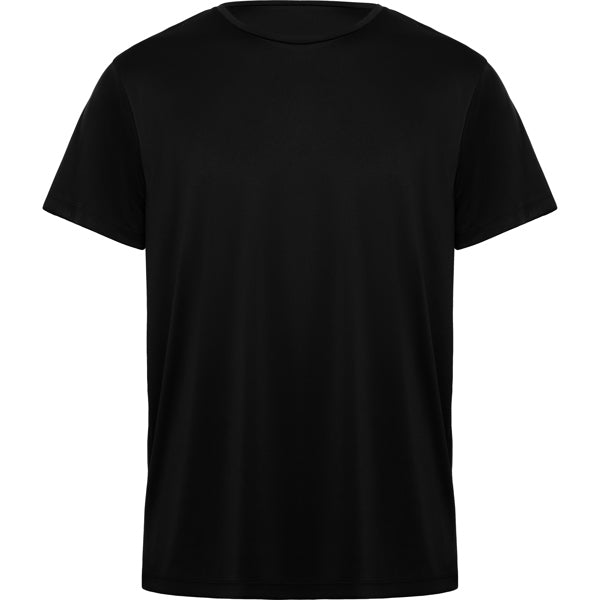 Camiseta técnica DAYTONA personalizable online — negro, taller en Madrid