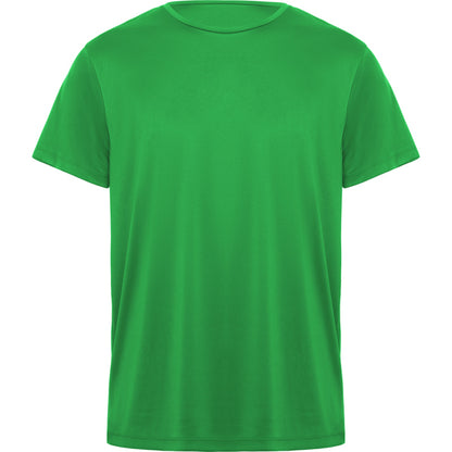 Camiseta técnica DAYTONA en color verde helecho — estampación y bordado de tu diseño