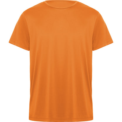 Camiseta técnica DAYTONA personalizable online — naranja, taller en Madrid