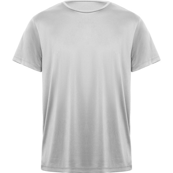 Camiseta técnica DAYTONA en color gris para personalizar con tu logo, nombre o foto