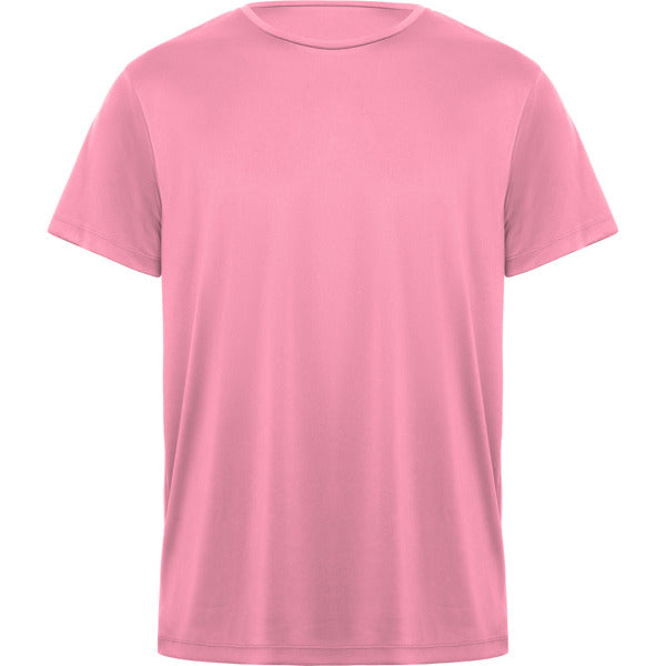 Camiseta técnica DAYTONA en color rosa seda, personalización a medida en Crea41