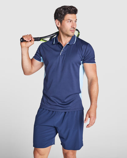 Polo técnico MONTMELO personalizable online, taller en Madrid