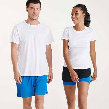 Camiseta técnica MONTECARLO WOMAN — estampación y bordado de tu diseño