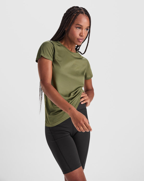 Camiseta técnica MONTECARLO WOMAN, personalización a medida en Gráficas Hugo