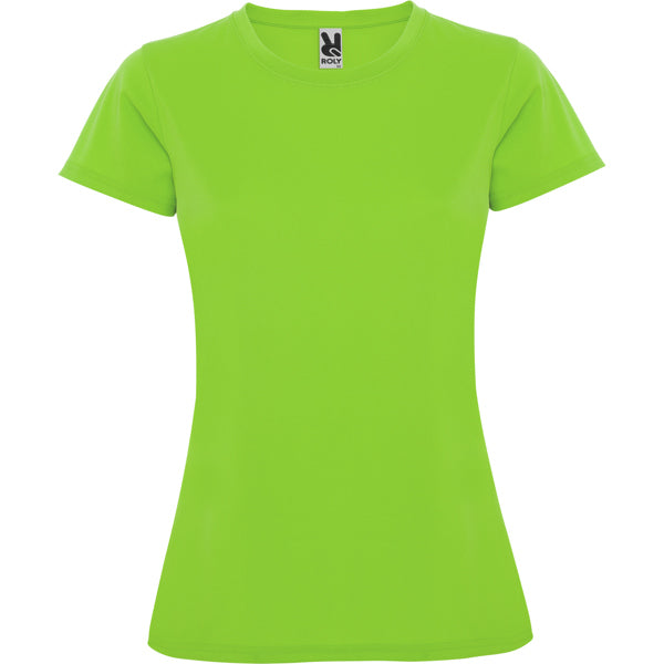 Camiseta técnica MONTECARLO WOMAN personalizable online — lima, taller en Madrid