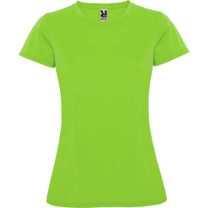 Camiseta técnica MONTECARLO WOMAN personalizable online — lima, taller en Madrid