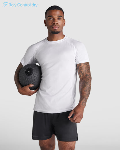 Camiseta técnica MONTECARLO — estampación y bordado de tu diseño