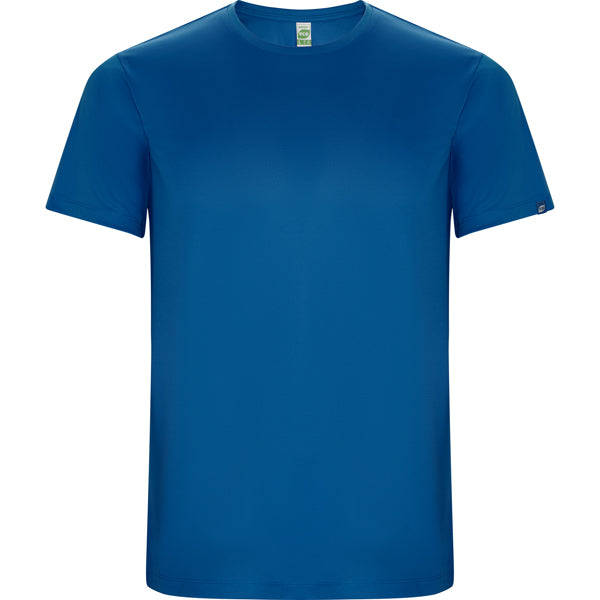 Camiseta técnica IMOLA personalizable online — royal, taller en Madrid