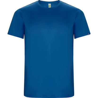 Camiseta técnica IMOLA personalizable online — royal, taller en Madrid