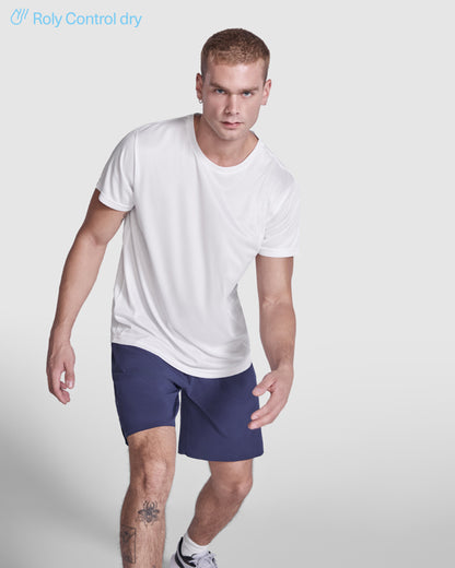 Camiseta técnica ESTORIL — estampación y bordado de tu diseño