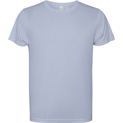 Camiseta técnica ESTORIL en color azul zen para personalizar con tu logo, nombre o foto