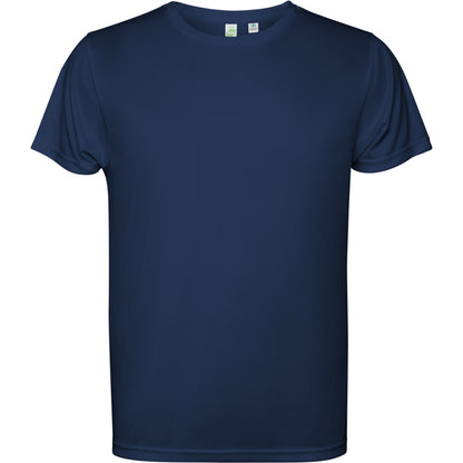 Camiseta técnica ESTORIL en color marino para personalizar con tu logo, nombre o foto