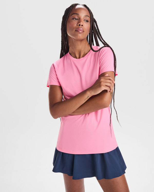 Camiseta técnica ESTORIL WOMAN para personalizar con tu logo, nombre o foto