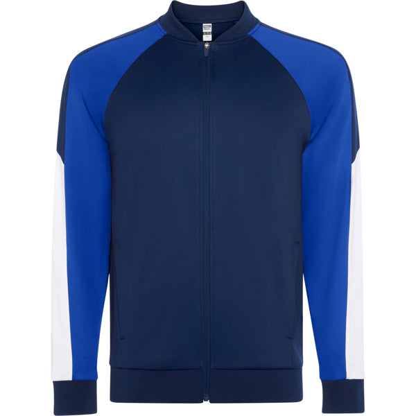 Chaqueta GLADIUS en color royal/marino — estampación y bordado de tu diseño