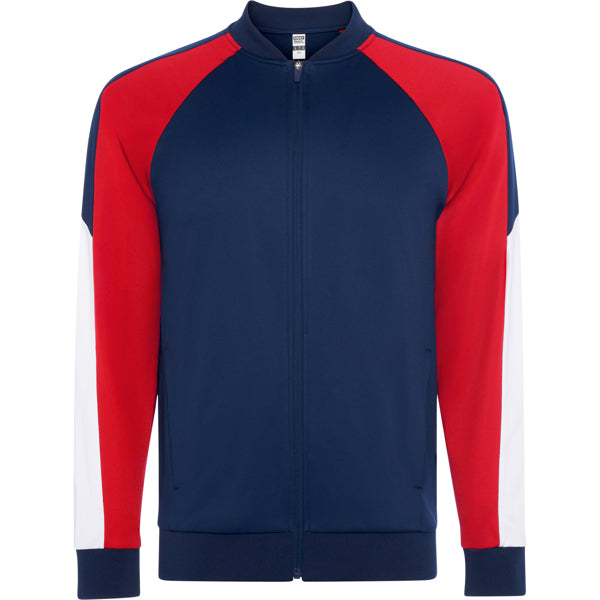 Chaqueta GLADIUS personalizable online — rojo/marino, taller en Madrid