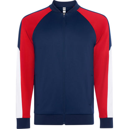 Chaqueta GLADIUS personalizable online — rojo/marino, taller en Madrid